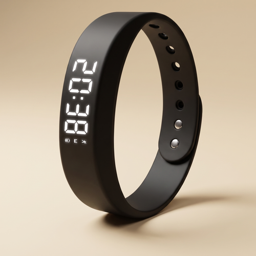Velora Wake Band in black on a white background