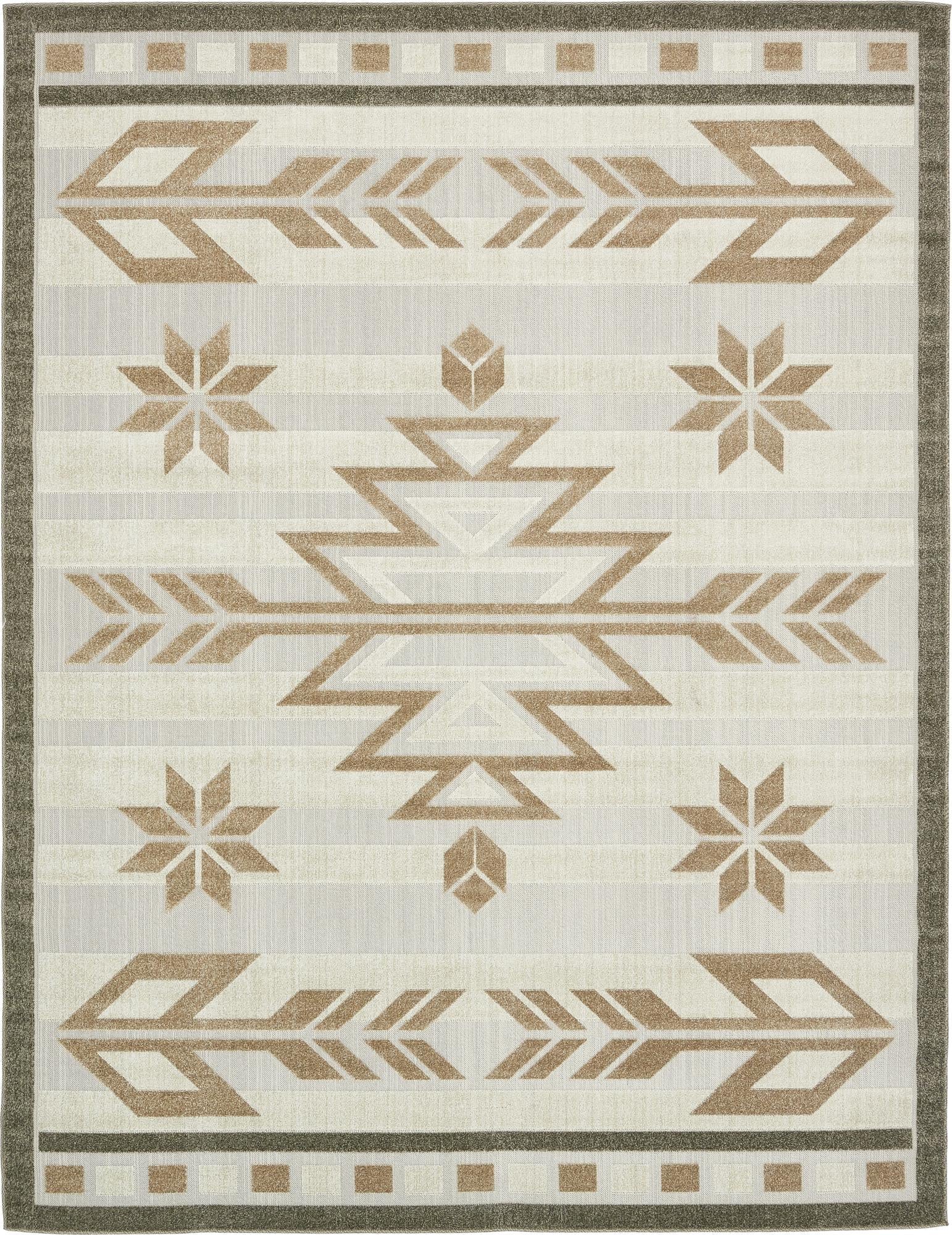 Outdoor Modern Geometric Area Rug - Stylish, Durable, and Versatile for Your Outdoor Space Needs