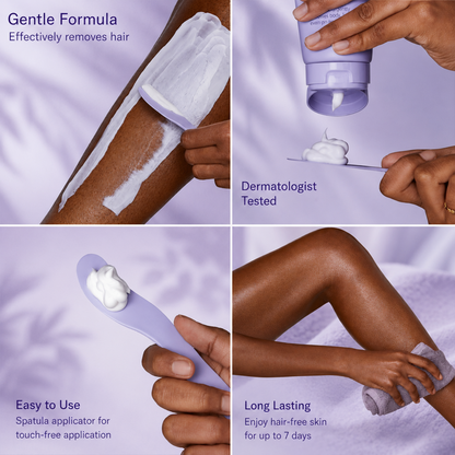 Gentle Hair Removal Cream 200ml Sensitive Skin Smooth Body Care