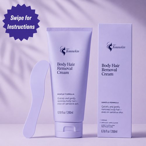 Gentle Hair Removal Cream 200ml Sensitive Skin Smooth Body Care