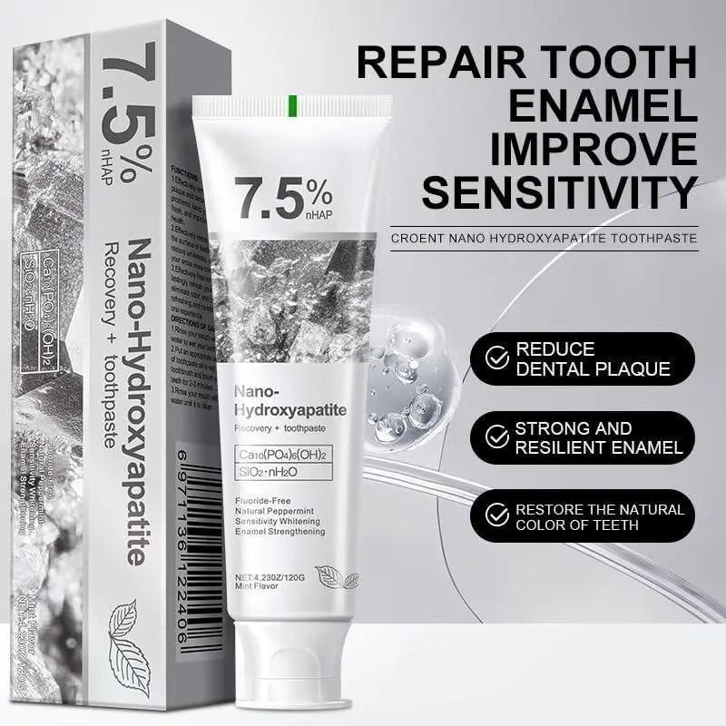 Nano Hydroxyapatite Fluoride Free Peppermint Toothpaste