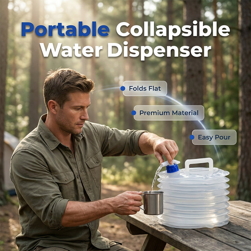 🔥Hot Sale🔥Collapsible Water Container with Spigot