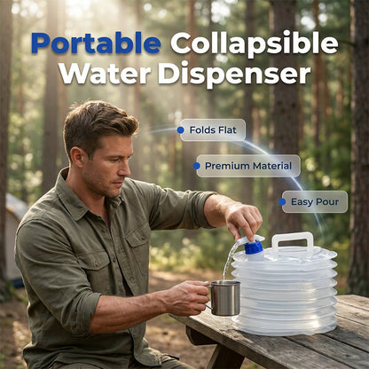 🔥Hot Sale🔥Collapsible Water Container with Spigot