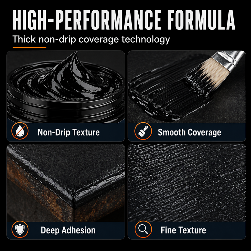 Metal Rust Repair Paste - smooth application and coating texture